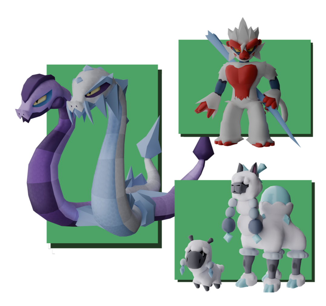 Dnake, Mackong, Lilpaca, Pactuah, Design & Model By Me Dnake, Mackong, Lilpaca, Pactuah, Design & Model By Me