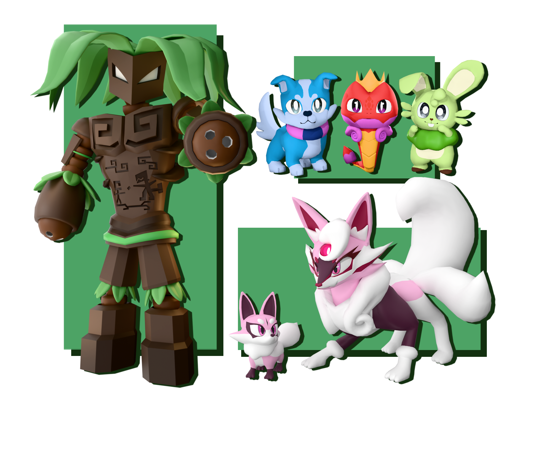 Dnake, Mackong, Lilpaca, Pactuah, Design & Model By Me Dnake, Mackong, Lilpaca, Pactuah, Design & Model By Me